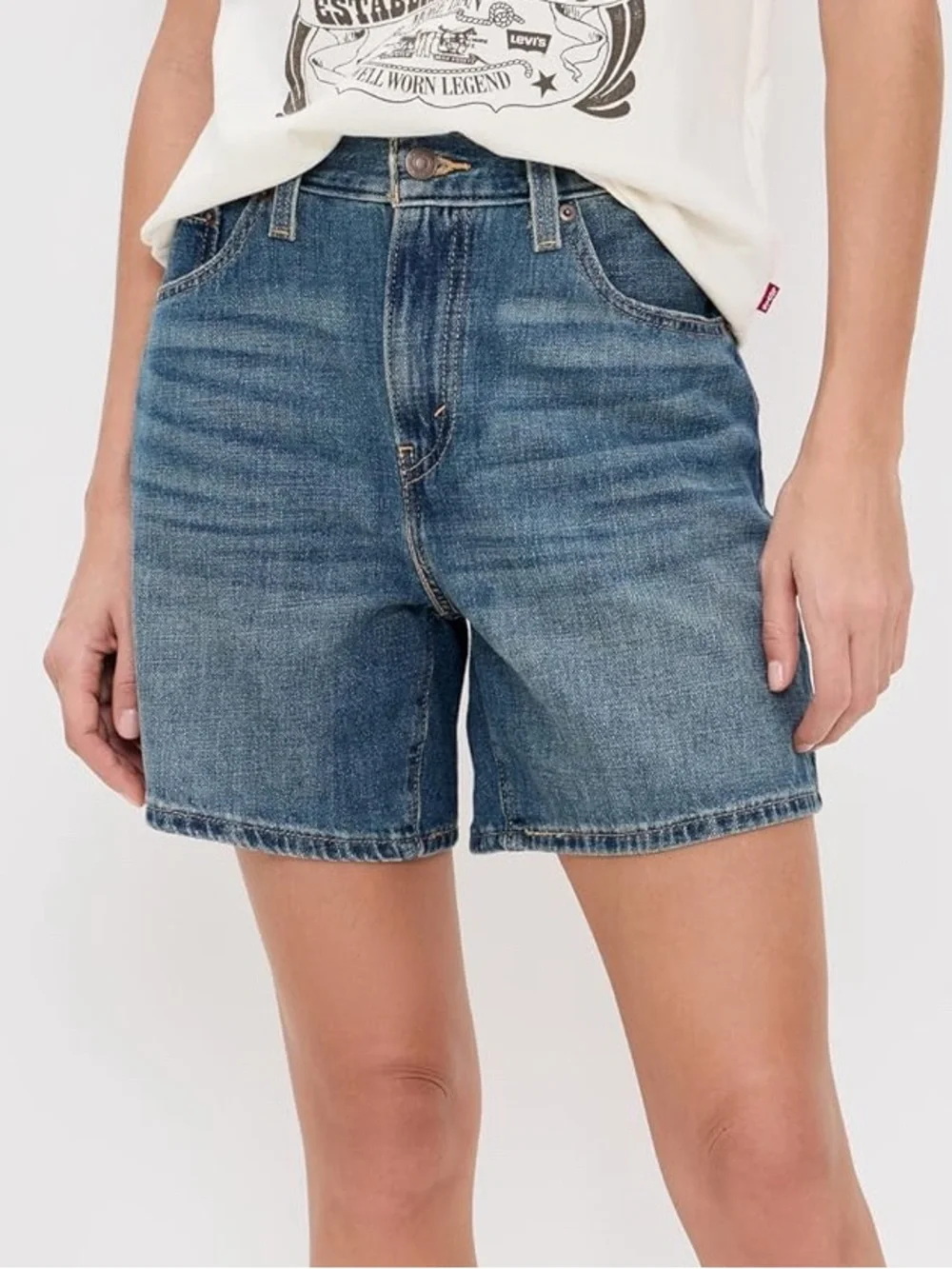 Levi’s High Rise Baggy Shorts Size 25